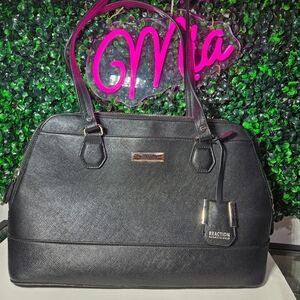Kenneth Cole Reaction Black Satchel LOOK AT PICS